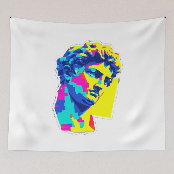 Item preview, Fragmented Visage: Neon Renaissance designed and sold by Enea Kelo.