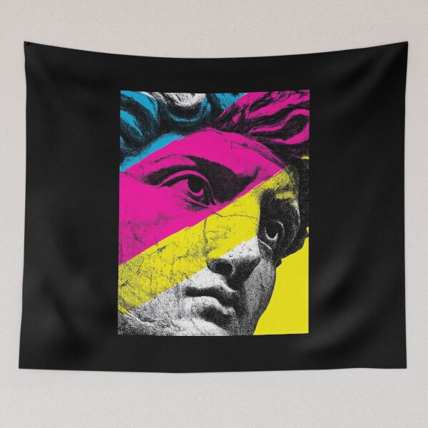 Item preview, Fragmented Visage: Neon Renaissance designed and sold by Enea Kelo.