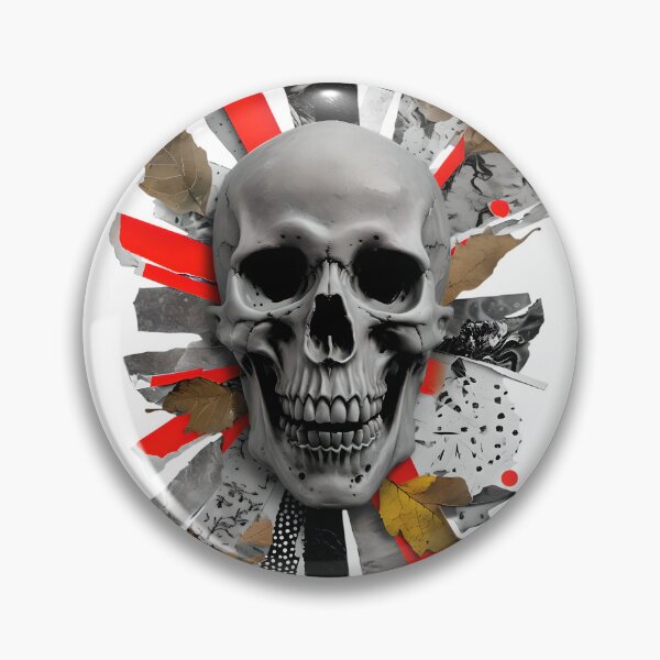 Item preview, Zombie - Skull Collage designed and sold by NightTimeJ.