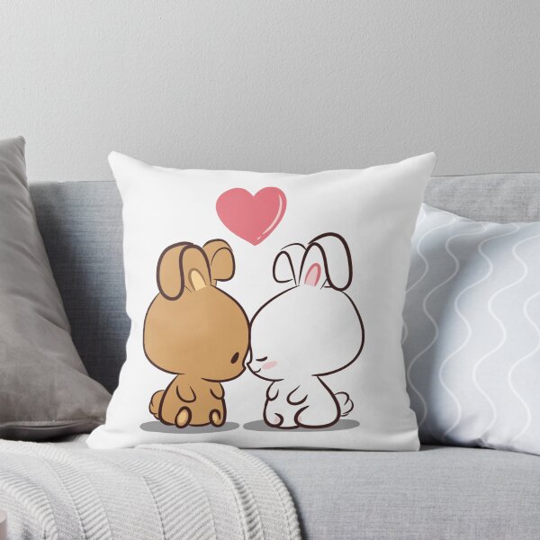 Item preview, Nua and Nia love bunnies cute love couples designed and sold by zand-n-zive.