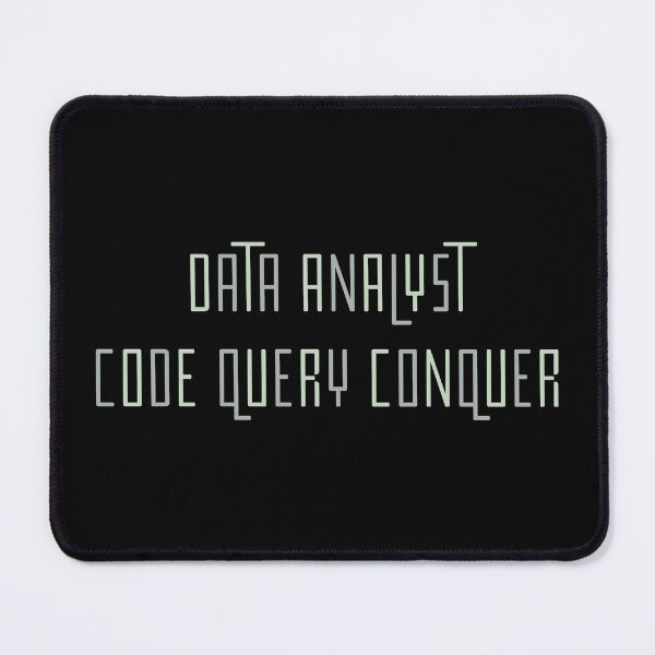 Item preview, Data Analyst Code Query Conquer Tech Professional designed and sold by Unique Gift Shops Online.