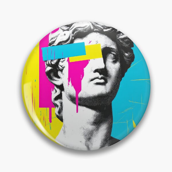 Item preview, Fragmented Visage: Neon Renaissance designed and sold by Enea Kelo.