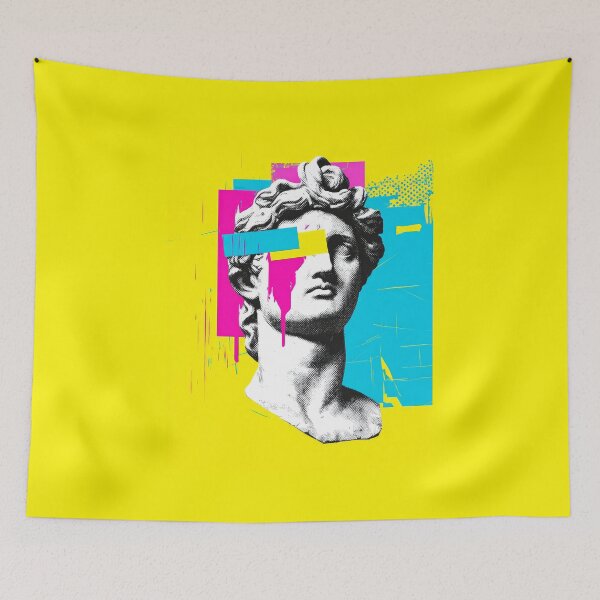 Item preview, Fragmented Visage: Neon Renaissance designed and sold by Enea Kelo.