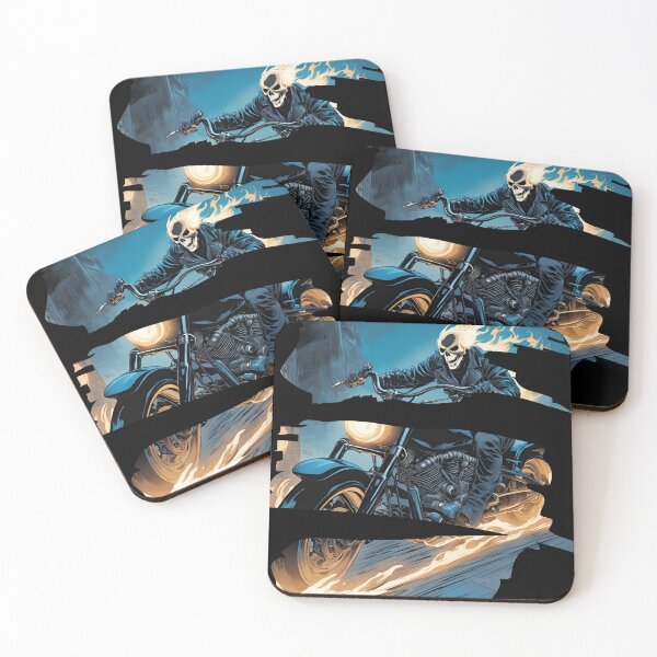 Item preview, Ghost rider on a fire motorbike 3 designed and sold by Neon G.