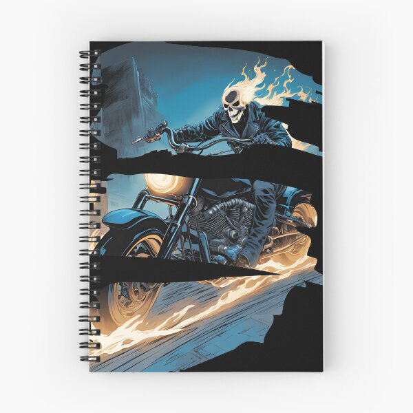 Item preview, Ghost rider on a fire motorbike 3 designed and sold by Neon G.