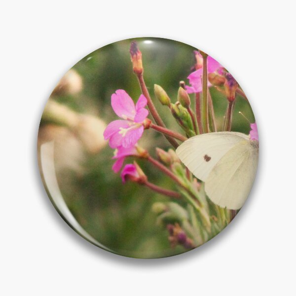 Item preview, white butterfly on a purple flower designed and sold by Jampsphotos.