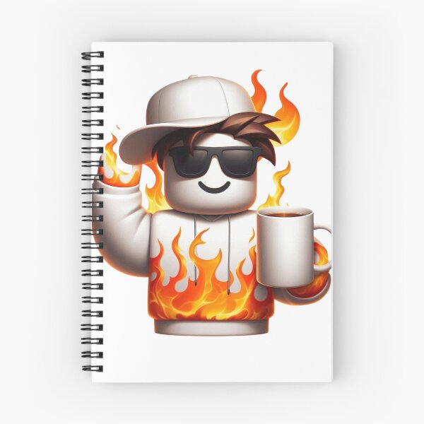 Item preview, the fire roblox boy designed and sold by storeofmylOVE.