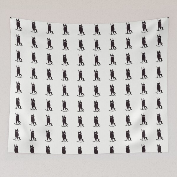Item preview, NOTHING TO SEE HERE BLACK CAT designed and sold by InGFocus.