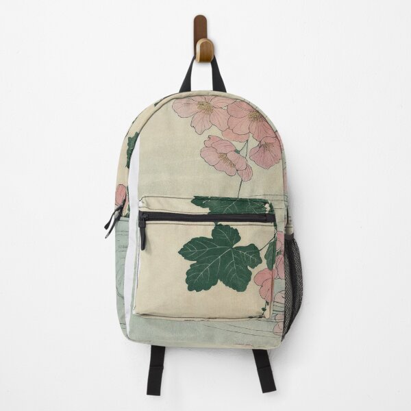 Item preview, Cherry Blossom Pink Wall Art Japanese Wall Art Floral Print Wabi Sabi Art Sage Green japandi Poster designed and sold by regnumsaturni.