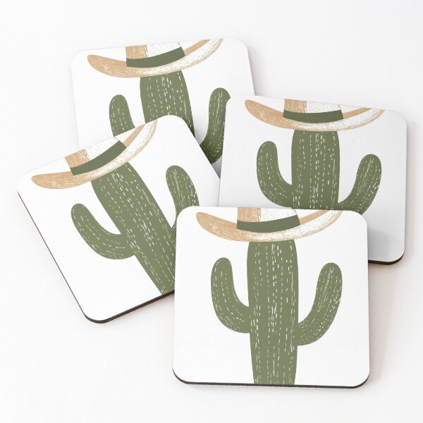 Item preview, Desert Soul Cactus Cowboy Hat Western Minimalist Art designed and sold by AdamGierczyk.
