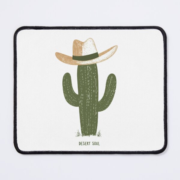 Item preview, Desert Soul Cactus Cowboy Hat Western Minimalist Art designed and sold by AdamGierczyk.