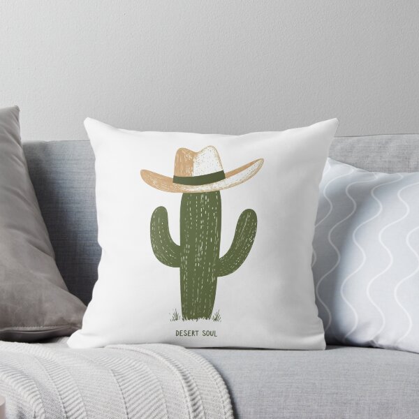 Item preview, Desert Soul Cactus Cowboy Hat Western Minimalist Art designed and sold by AdamGierczyk.