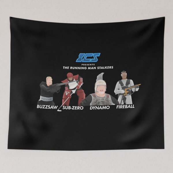 Item preview, ICS presents - The Running Man Stalkers  designed and sold by Primotees.