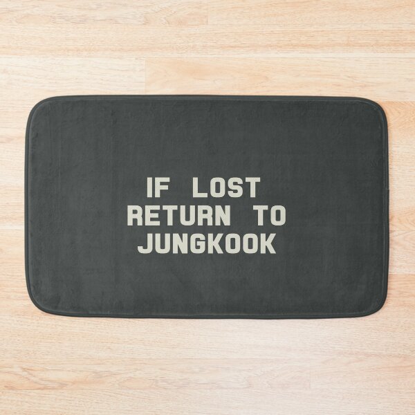 Item preview, If Lost Return to JungKook Tee designed and sold by deluluhaze.