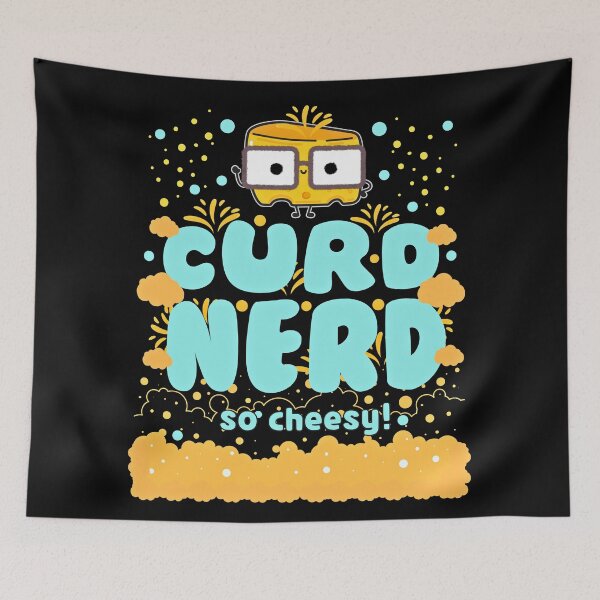 Item preview, Cheese Curd Cute Kawaii Food Nerd designed and sold by Renata Illustrata.