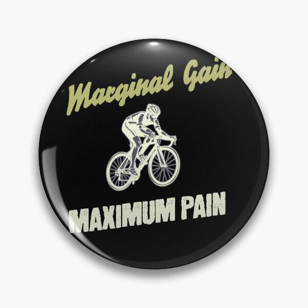 Item preview, Marginal Gain - Maximum Pain | Road Cycling T-Shirts, Apparel and Gifts designed and sold by kucurrucu.