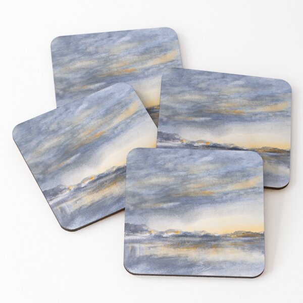 Item preview, Clouds and subtle sunlight are reflected in the water designed and sold by Adriana Mueller.