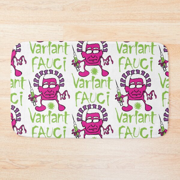 Item preview, The Fauci Variant: A Hilarious Design Depicting Dr. Anthony Fauci as a COVID-19 Virus Holding a Medical Device designed and sold by pelagio.
