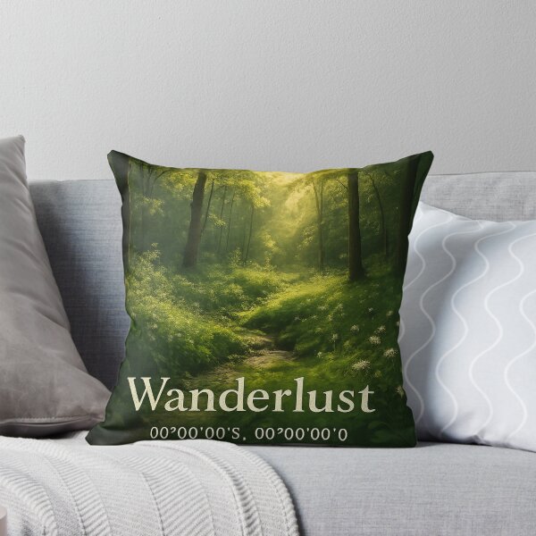 Item preview, Camiseta romántica Wanderlust Coordinates designed and sold by TONSNAP.