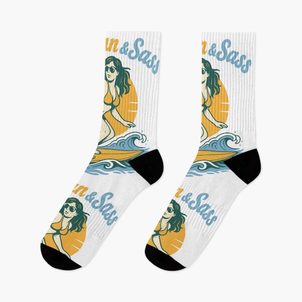 Item preview, Girl and Dog on Surfboard designed and sold by SnappyPNG.