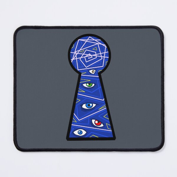 Item preview, A lock opening onto a metaphysical universe, with the eyes of the universe designed and sold by fifou96.