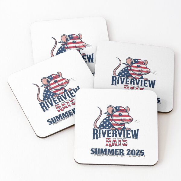 Item preview, Riverview Rats designed and sold by Custom-Heraldry.
