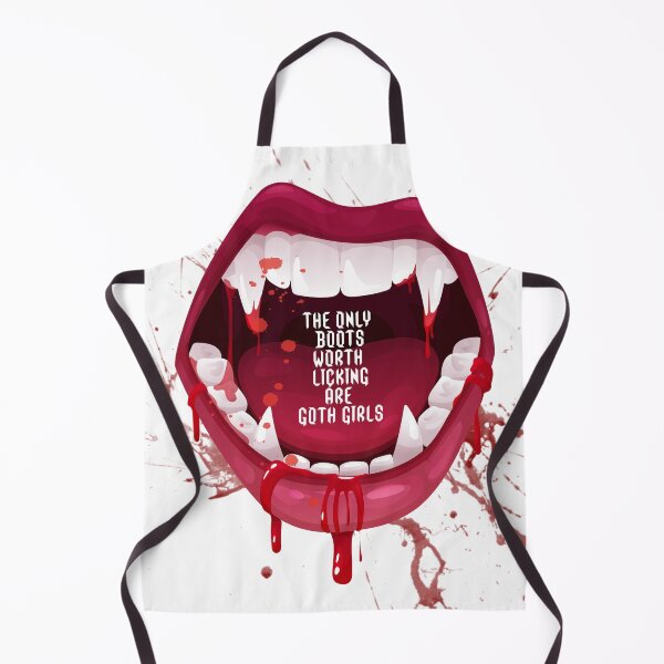 Item preview, The Only Boots Worth Licking are Goth Girls designed and sold by C. Creative.