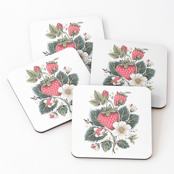 Item preview, Strawberries designed and sold by MendaciousMina.