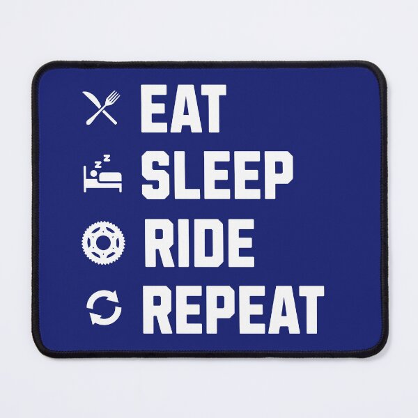 Item preview, Eat, Sleep, Ride, Repeat | Road Cycling T-Shirts, Apparel and Gifts designed and sold by kucurrucu.