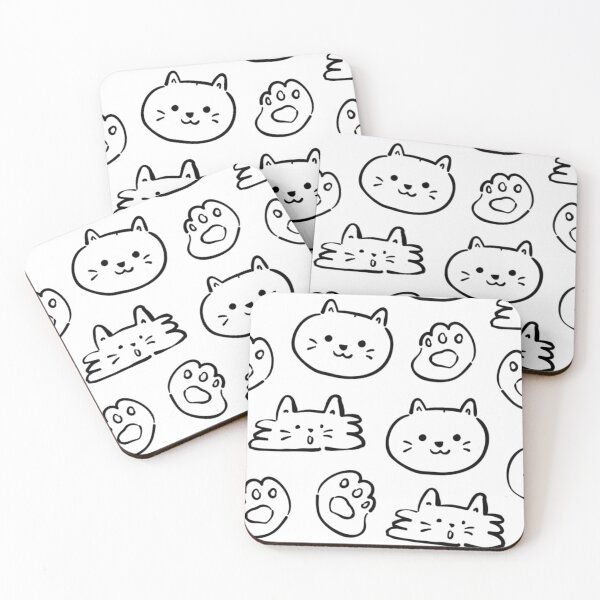 Item preview, sweet kitties designed and sold by Memolina.