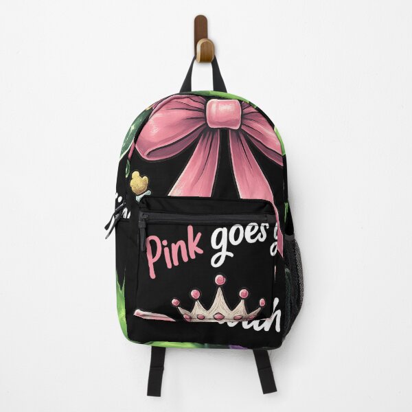 Item preview, Cute Halloween Witch Hat Pink and Green Witch Cute Bow and Magic Hat  designed and sold by DrawHandArt.