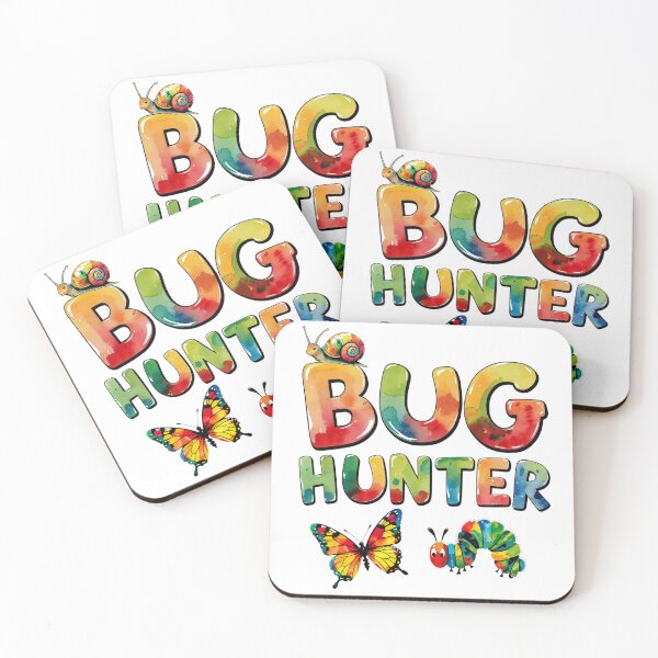 Item preview, Childrens Cute Bug Hunter Kids Insect designed and sold by MoonMonkeyNbear.