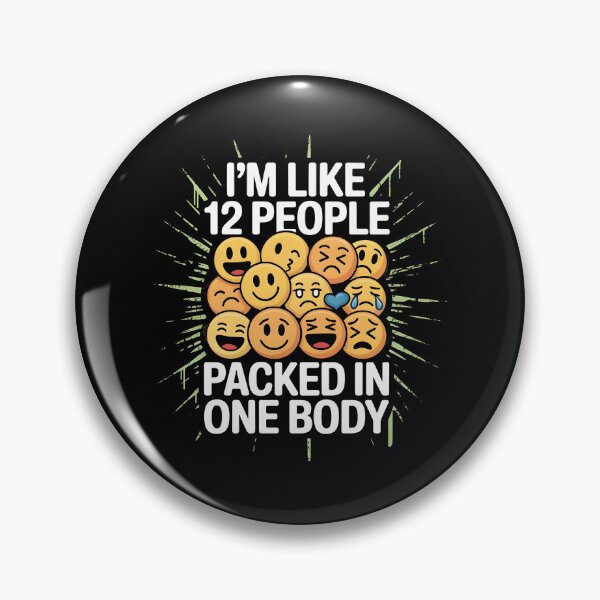 Item preview, I`m Like 12 People Packed In One Body designed and sold by Redgiant87x.