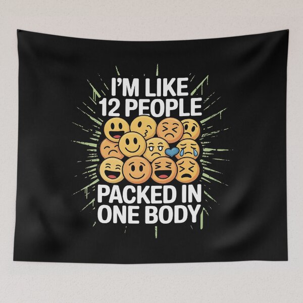 Item preview, I`m Like 12 People Packed In One Body designed and sold by Redgiant87x.