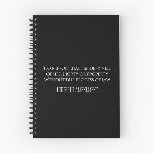 Item preview, The Fifth Amendment Democracy Text Design designed and sold by EarthArtDesigns.