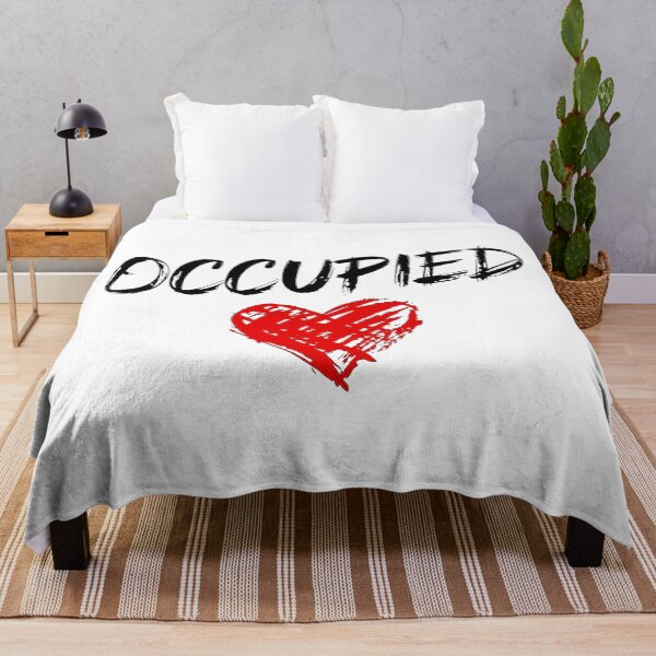 Item preview, Occupied Grunge Heart Dark Love Statement Valentine's Day designed and sold by Amanda's Factory.