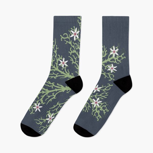 Item preview, White Flowers on Vines designed and sold by GreenNBlue.