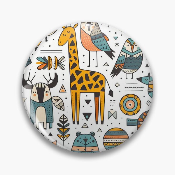 Item preview, Bring wildlife to life with seamless hand-drawn beauty. designed and sold by Vanich-Panich.