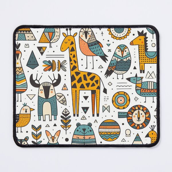 Item preview, Bring wildlife to life with seamless hand-drawn beauty. designed and sold by Vanich-Panich.