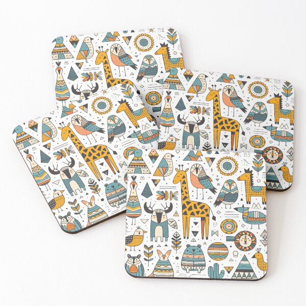Item preview, Bring wildlife to life with seamless hand-drawn beauty. designed and sold by Vanich-Panich.