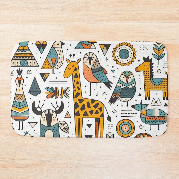 Item preview, Bring wildlife to life with seamless hand-drawn beauty. designed and sold by Vanich-Panich.