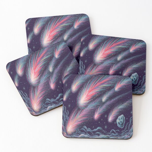 Item preview, Abstract Meteor Storm Red, Silver And Black  designed and sold by SilentSpirits.