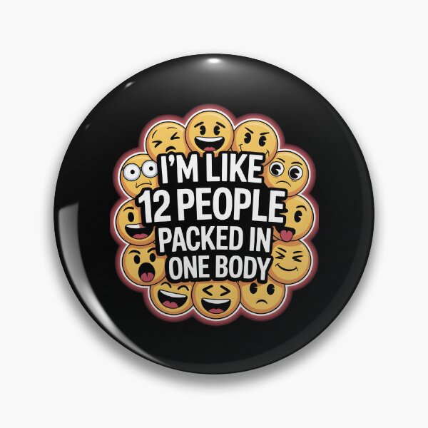 Item preview, I`m Like 12 People Packed In One Body designed and sold by Redgiant87x.
