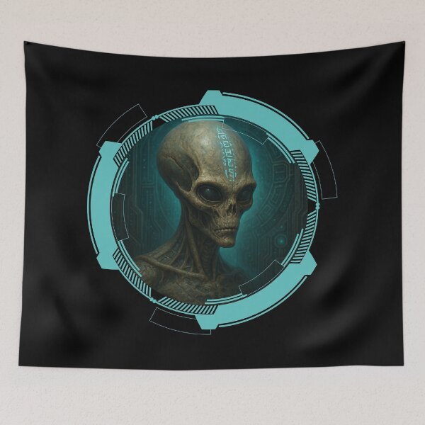 Item preview, Ancient Alien Skull designed and sold by II IRONSKULLS II.