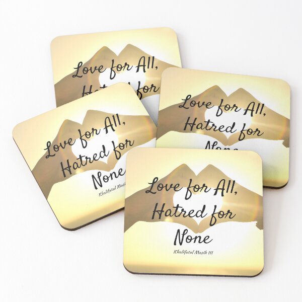 Item preview, Love for All, Hatred for None designed and sold by Ghedir Designs.