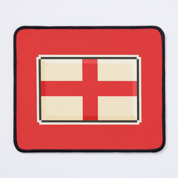 Item preview, England Flag Pixel Art – Retro Gaming Style 8-Bit British Design designed and sold by PixelDrukiPL.
