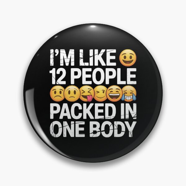 Item preview, I`m Like 12 People Packed In One Body designed and sold by Redgiant87x.