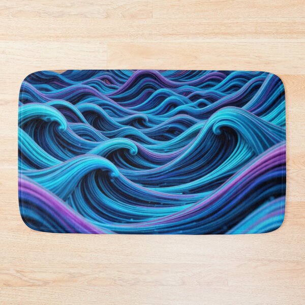 Item preview, Crazy Waves on the Mountain designed and sold by 0penvimark.
