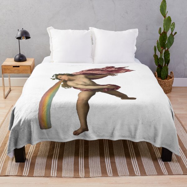 Item preview, Bacchus Puking Rainbows designed and sold by SparklefilthStudios.