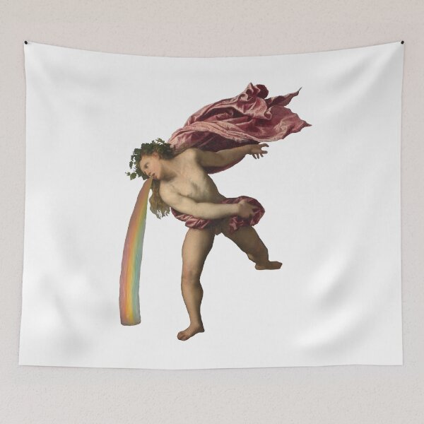 Item preview, Bacchus Puking Rainbows designed and sold by SparklefilthStudios.
